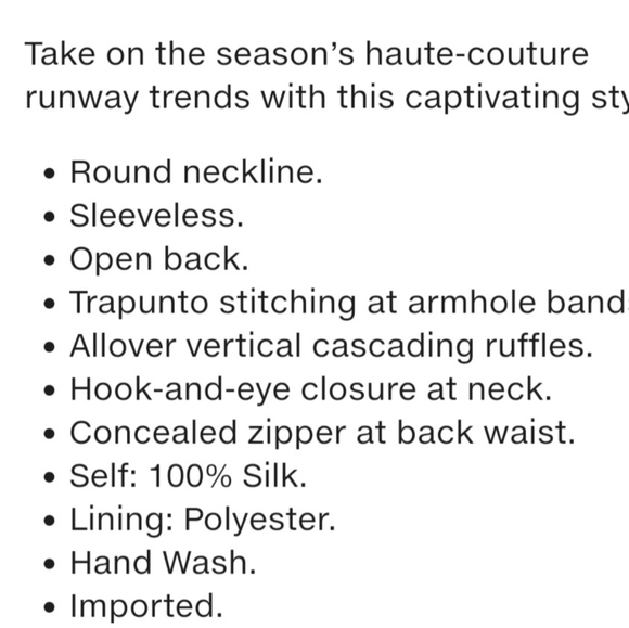 NEW BCBG MaxAzria RUNWAY 100% silk dress - Picture 6 of 10